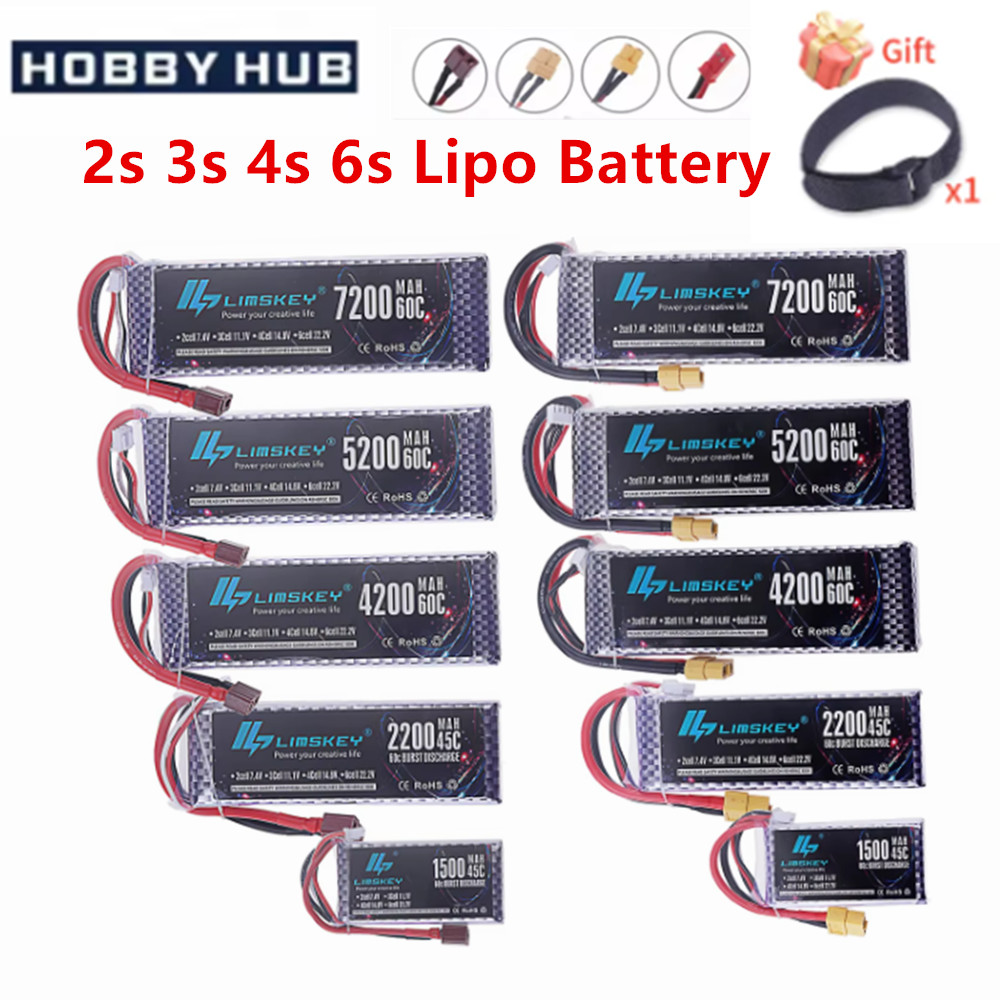 4S Lipo Battery 14.8V 6000Mah - 2S 3S 4S 6S Lipo 배터리