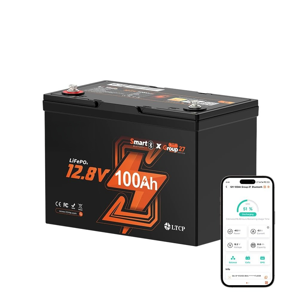 12V 100Ah LiFePO4 배터리, RV, 선박용 - Lifepo4 12V 100Ah Bms Bluetooth 리뷰 및 가격